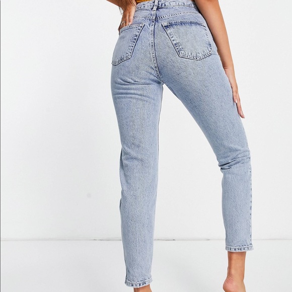 NWT Topshop High Waisted Mom Jean - Picture 8 of 8